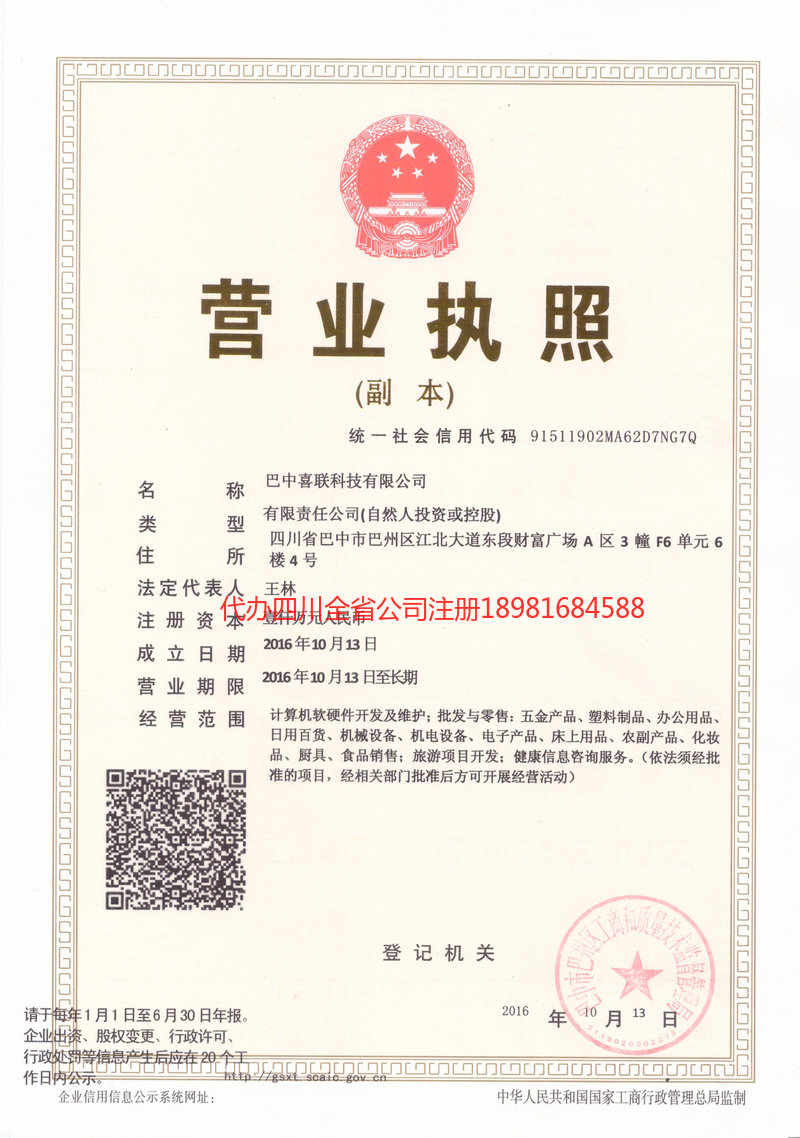 抚顺抚顺喜联科技有限公司